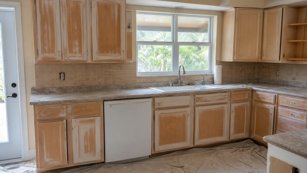 Cabinet painting planning for Vero Beach homes